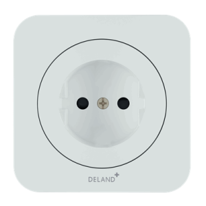 پریز بدون ارت آدا سفید